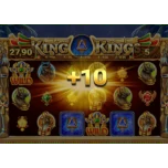 King of Kings - bonus symbol upgrade 10 free spins