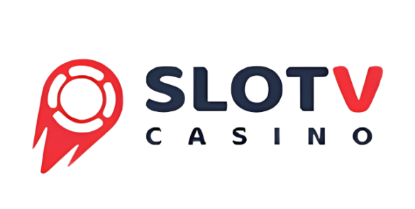 SlotV Casino logo orizontal transparent