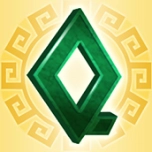 Simbol verde decorativ