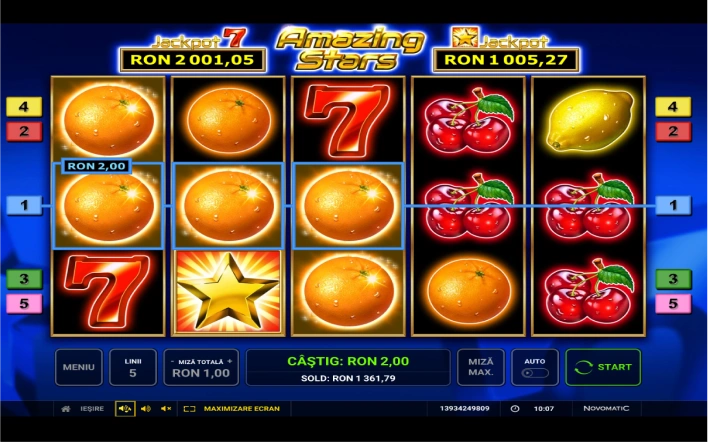 Slot machine, castig 2.