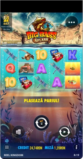 Big Bass Splash pe mobil