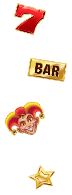 Simboluri slot: 7, BAR, Joker, Stea