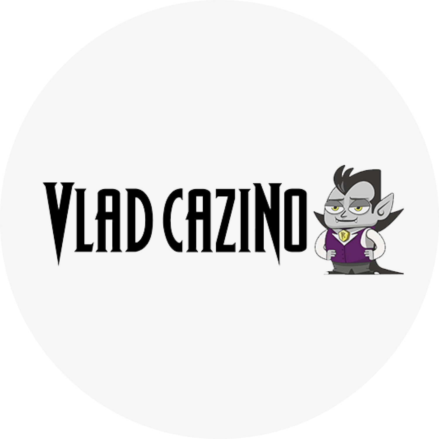 Vlad cazino logo rotund 1500x1500 gri