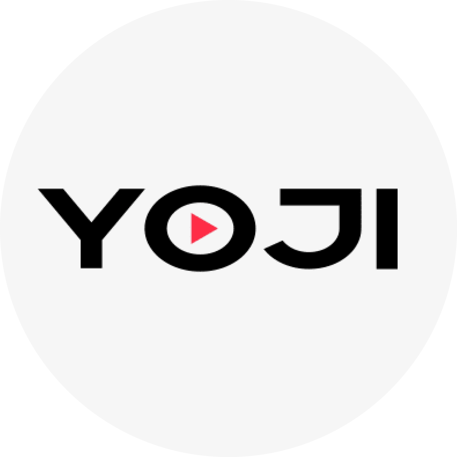 Yoji casino logo rotund gri 1500x1500