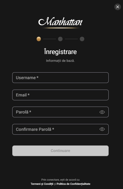 Formular inregistrare