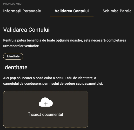 Verifica identitatea.