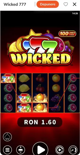 wicked 777 gameplay mobil