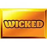 Text: Placa aurie Wicked