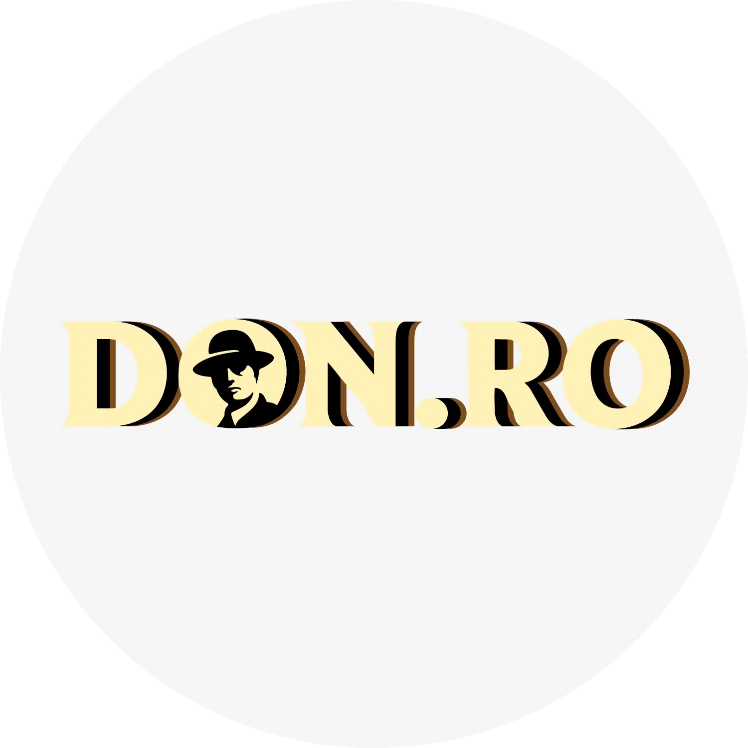 Don casino logo rotund 1500x1500 gri