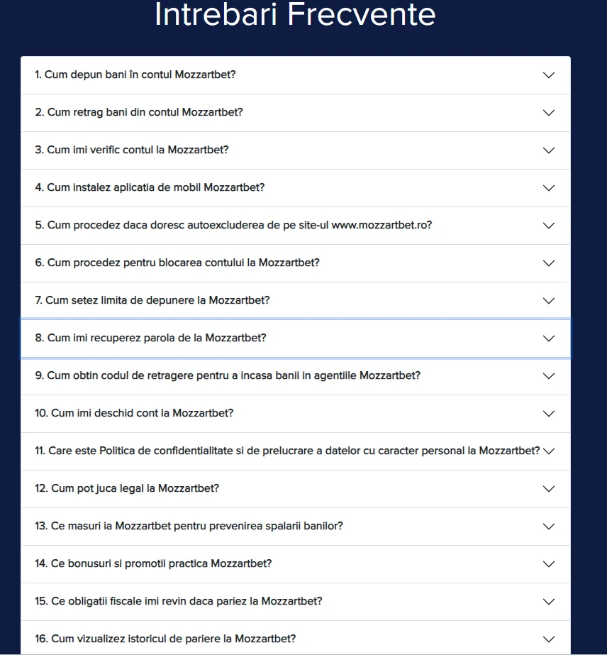 intrebari frecvente mozzartbet
