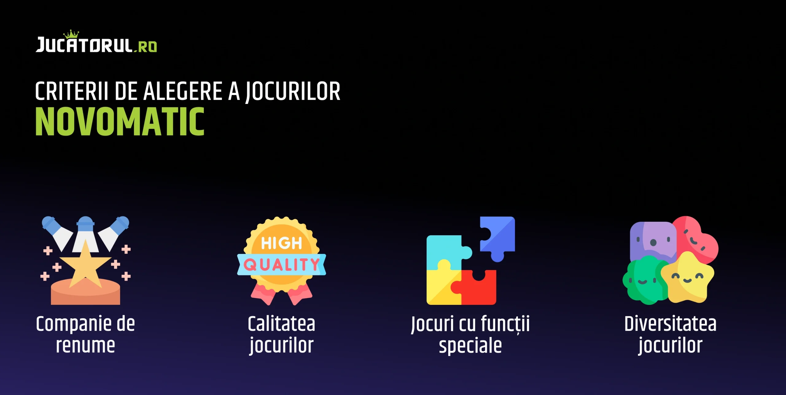 de ce sa alegi jocurile novomatic