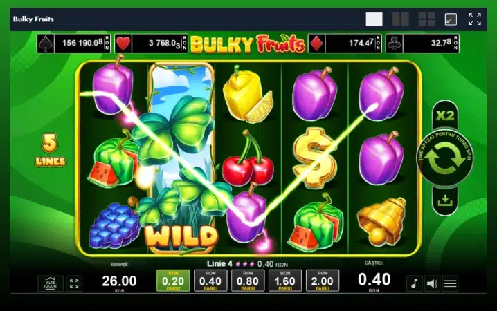Bulky Fruits gameplay desktop