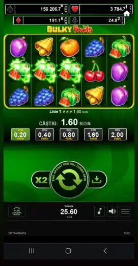 Bulky Fruits gameplay mobil