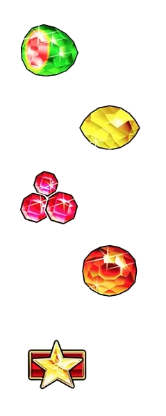 Sizzling Gems caracteristici tabel desktop