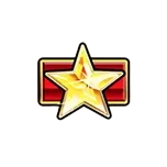 Sizzling Gems simbol scatter stea