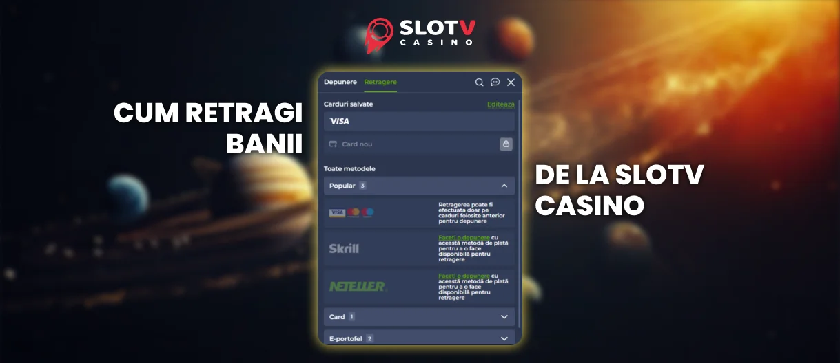SlotV RETRAGERE