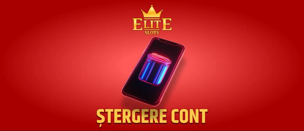 Ștergere cont Elite Slots