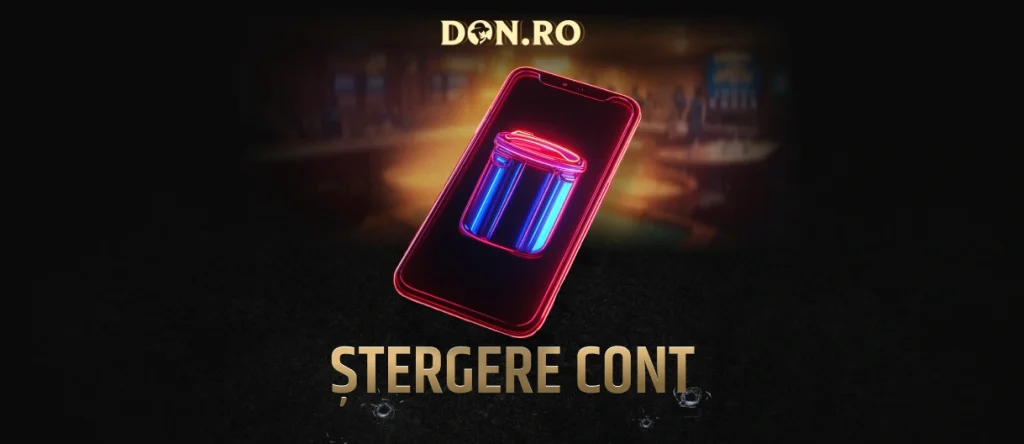 Ștergere cont Don Casino