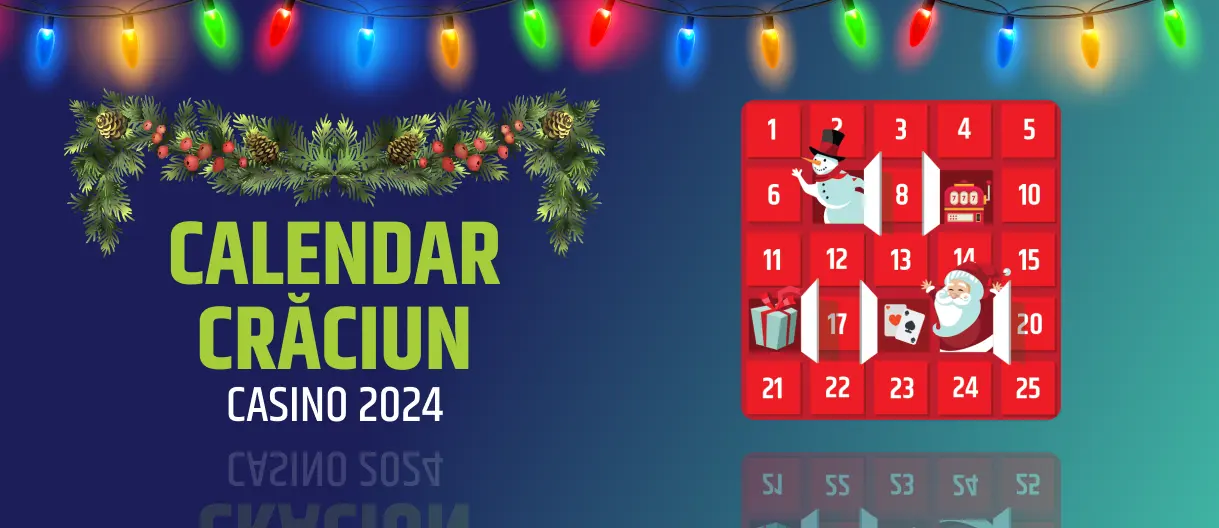 Calendar Craciun Casino 2024