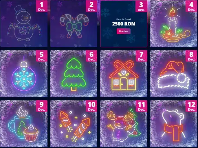 participare calendar de Craciun pas 3