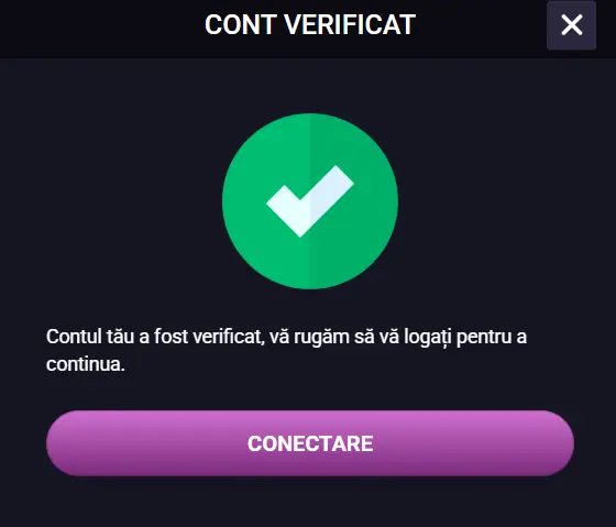 verificare cont player