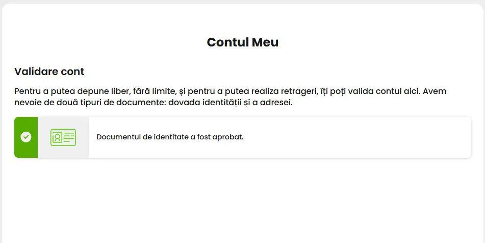 verificare cont wacko