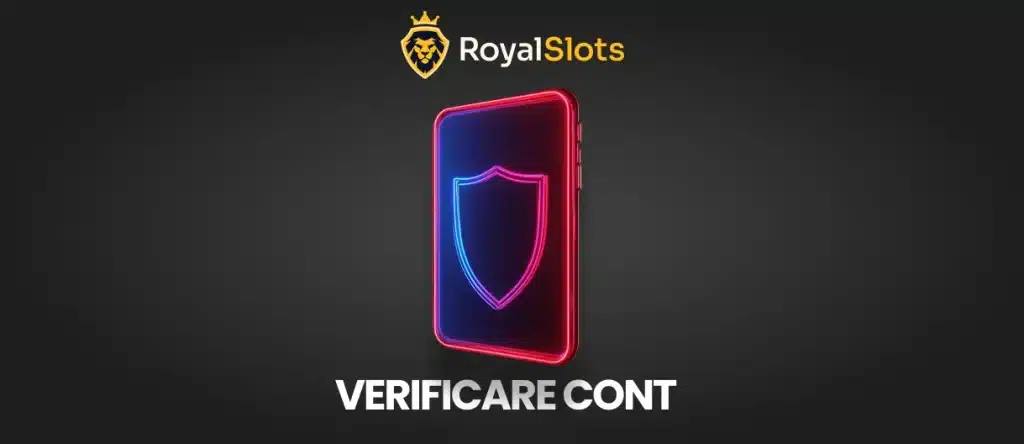 Verificare cont Royal Slots
