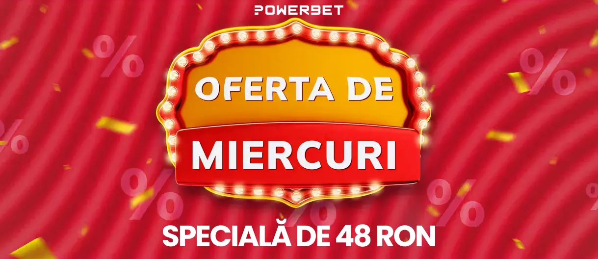 Powerbet rotiri gratuie oferta de Miercuri