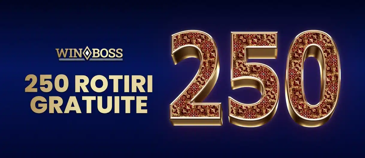 250 rotiri gratuite Winboss