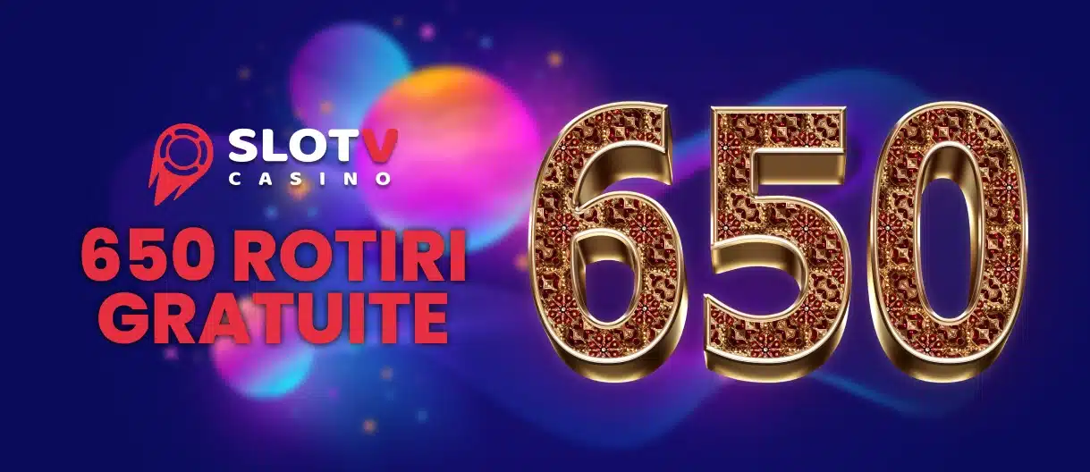 650 rotiri gratuite SlotV