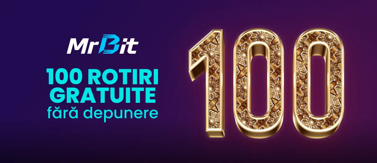 Mr Bit 100 rotiri gratuite fara depunere