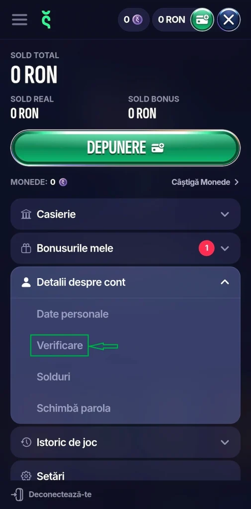 Asigură-te că ai introdus toate detaliile corect și completează codul bonus exact așa cum este, cu atenție la majuscule și minuscule. Îndeplinește cerințele de rulaj și bucură-te de câștigurile obținute!
