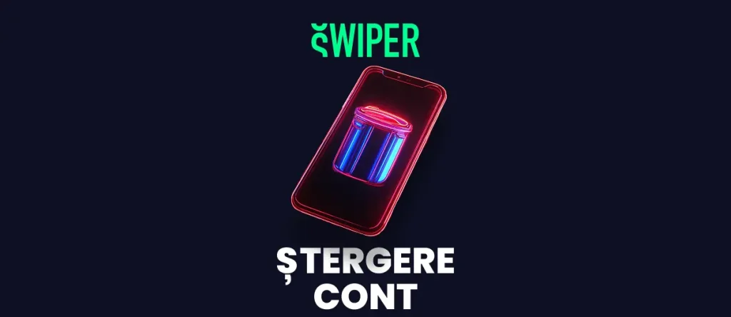 Ștergere cont Swiper Casino