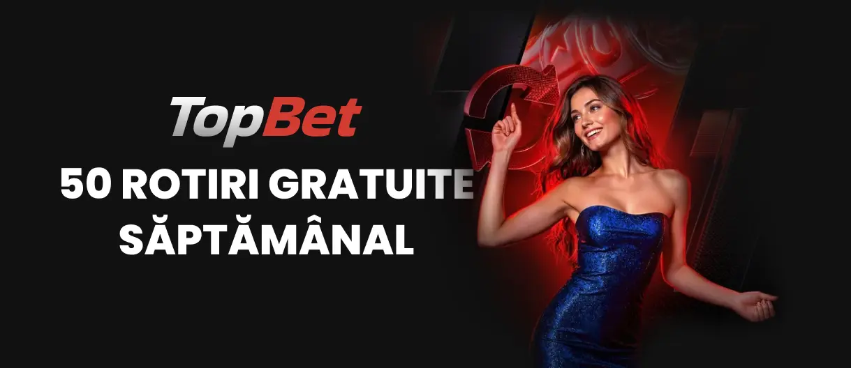 TopBet 50 free spins saptamanal