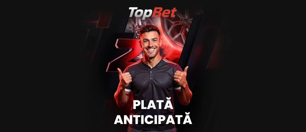 TopBet plată anticipată