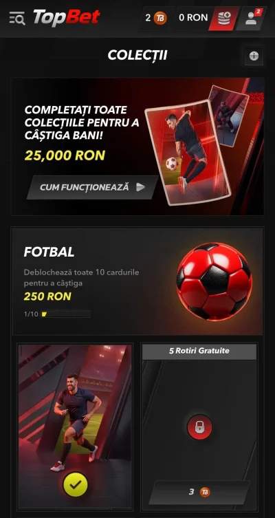 TopBet.ro Casino provocări pas 4