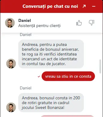 bonus aniversar topbet.ro