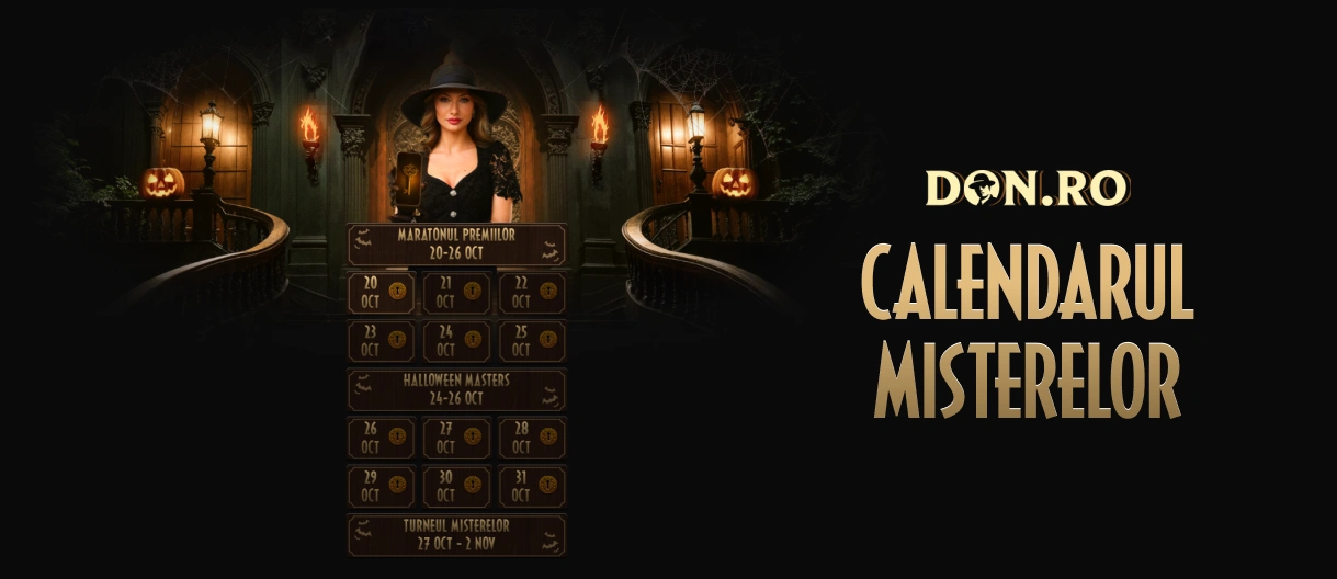 calendarul misterelor Don.ro Halloween