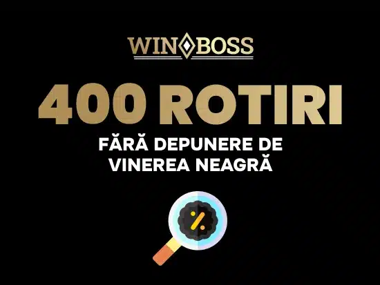 WINBOSS 400 Rotiri fără depunere de Vinerea Neagră