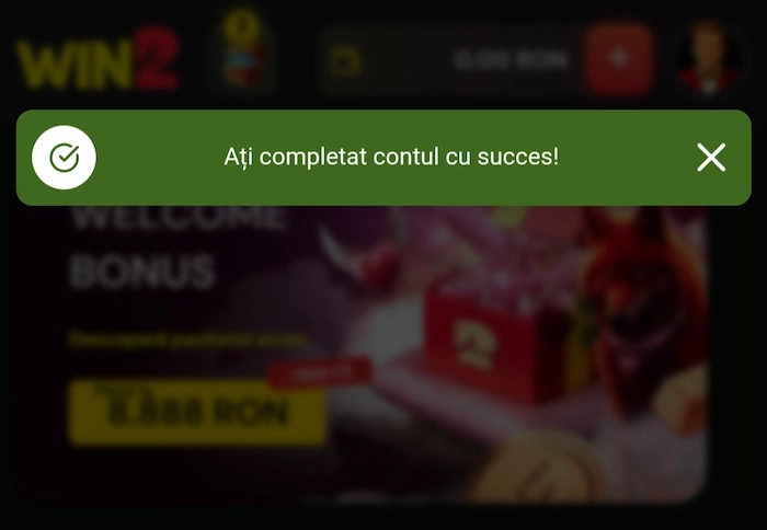 Inregistrare Win2 pas 4.1