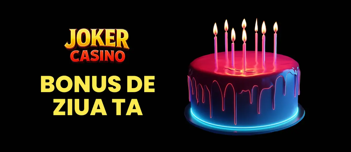 Joker Casino bonus de ziua ta