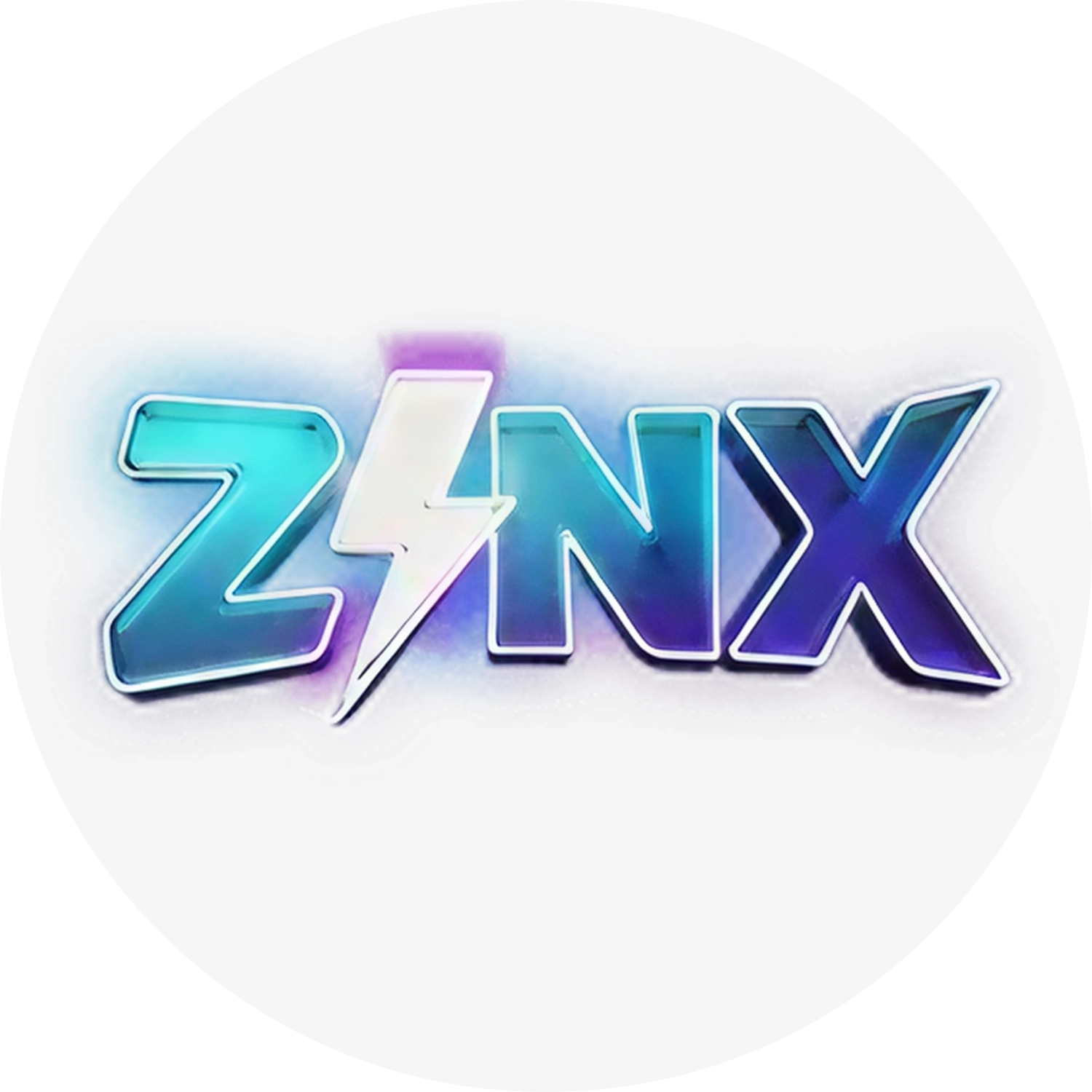 Zinx Casino logo 1500x1500 gri