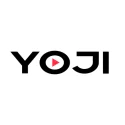 Yoji casino logo rotund alb 1500x1500